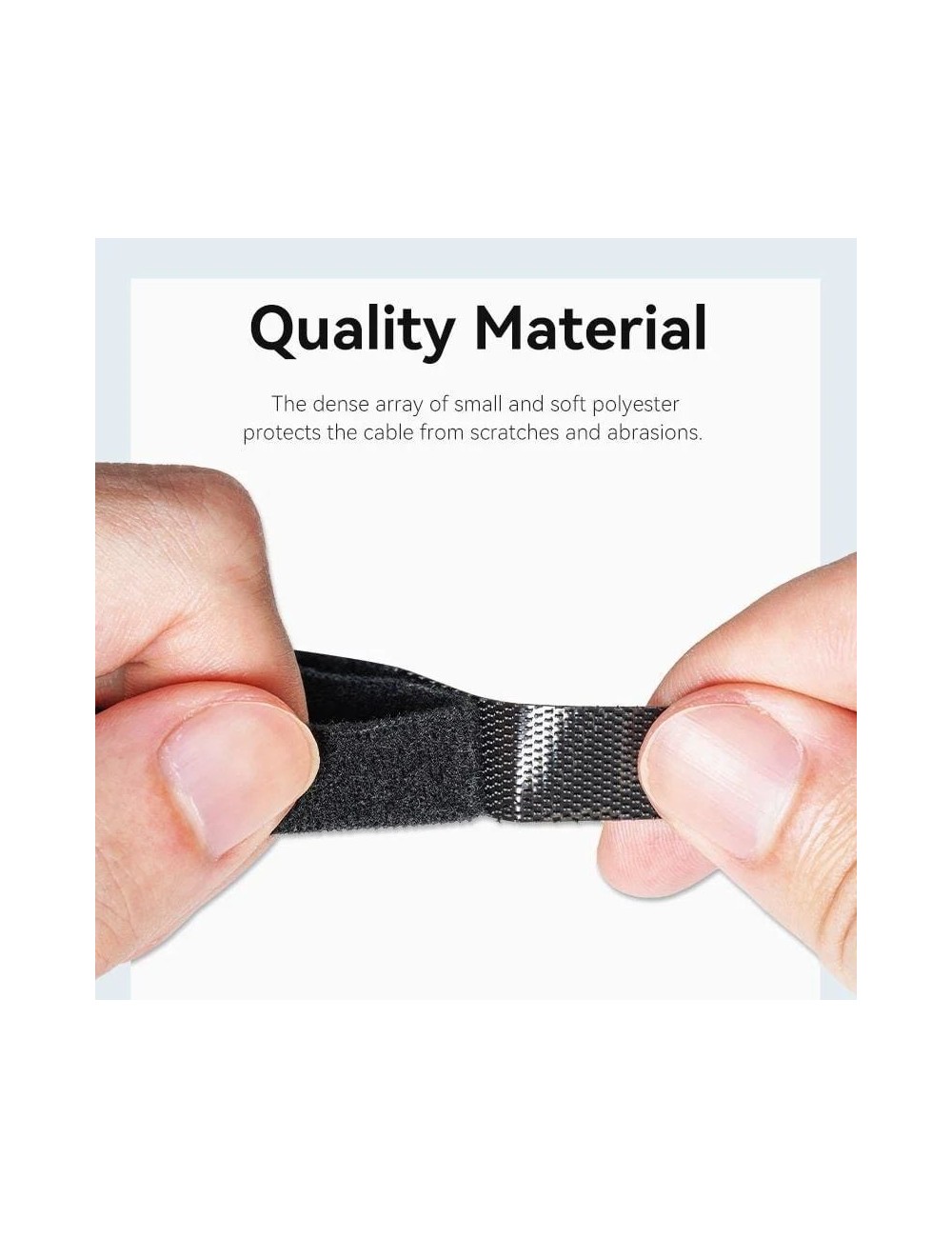 Tira Organizadora de Cables Vention KAOB0/ 18cm