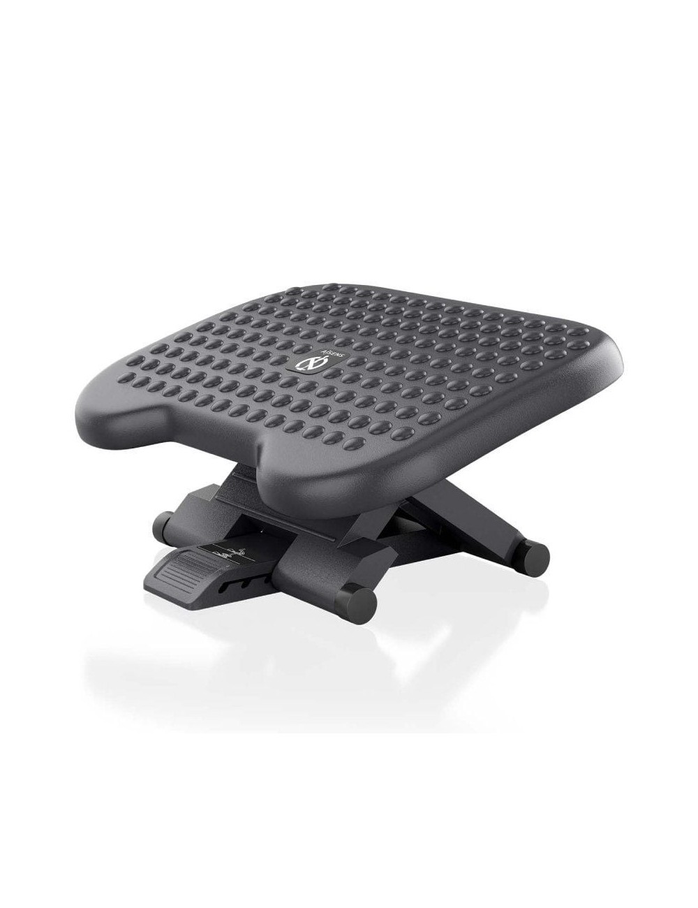 Reposapiés Ergonómico/ Inclinable/ Ajustable Aisens FRT02-267/ 46 x 18cm