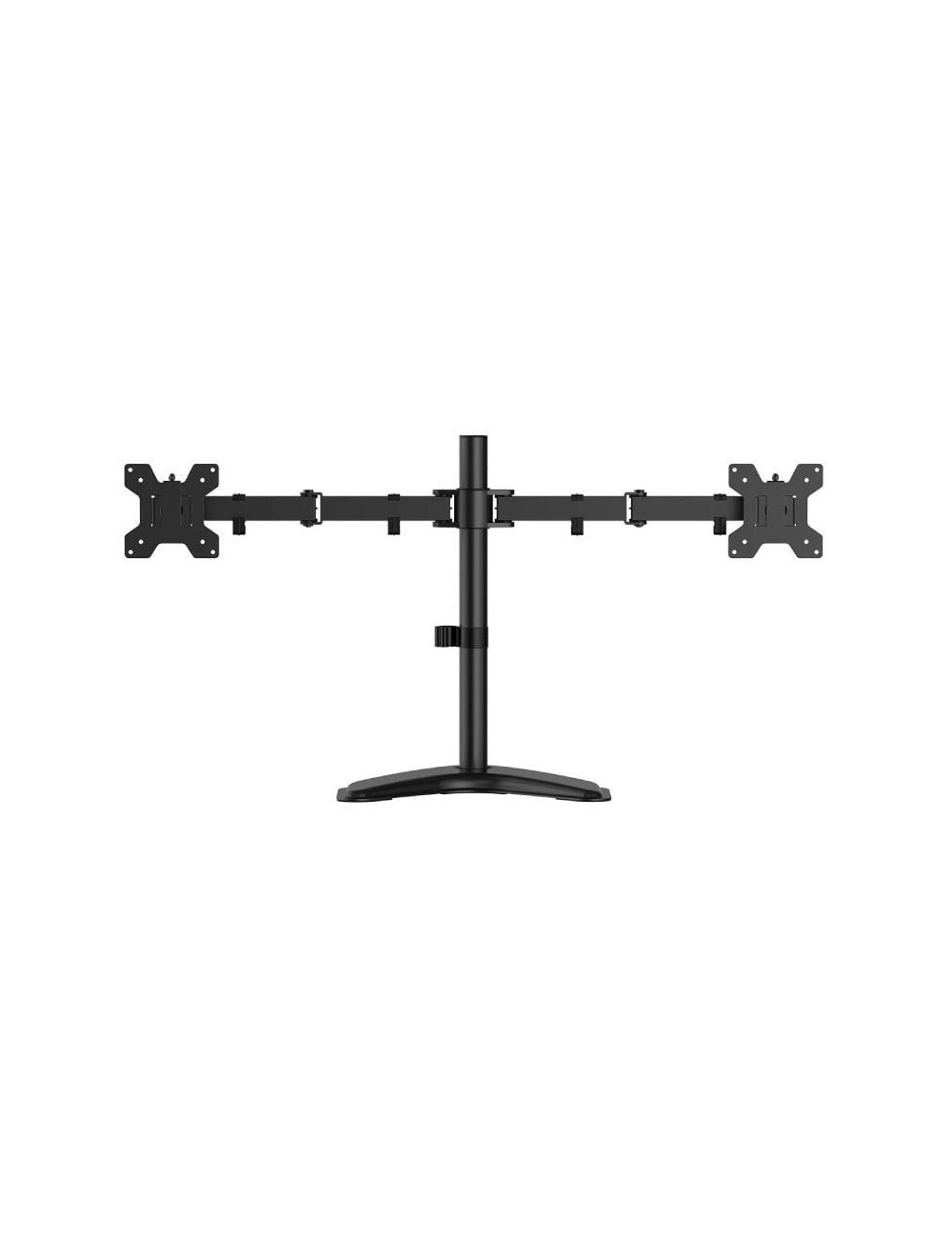 Soporte de Sobremesa para 2 Monitores Aisens DT32TSR-285/ Giratorio/ Inclinable/ hasta 10kg
