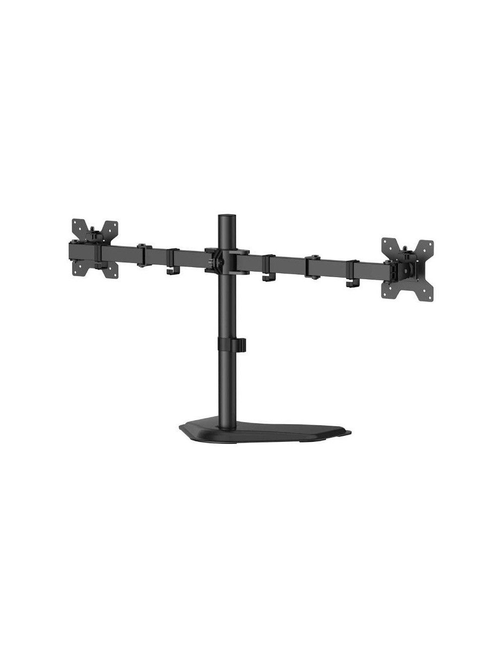 Soporte de Sobremesa para 2 Monitores Aisens DT32TSR-285/ Giratorio/ Inclinable/ hasta 10kg