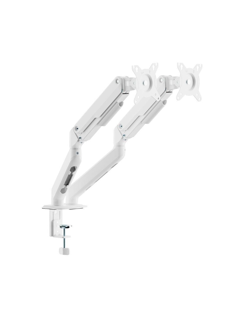 Soporte de Mesa con Contrapeso para 2 Monitores Aisens DT32TSR-439/ Giratorio/ Inclinable/ hasta 9kg