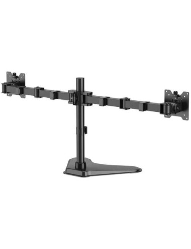 Soporte de Sobremesa para 2 Monitores Aisens DT35TSR-361/ Giratorio/ Inclinable/ hasta 20kg