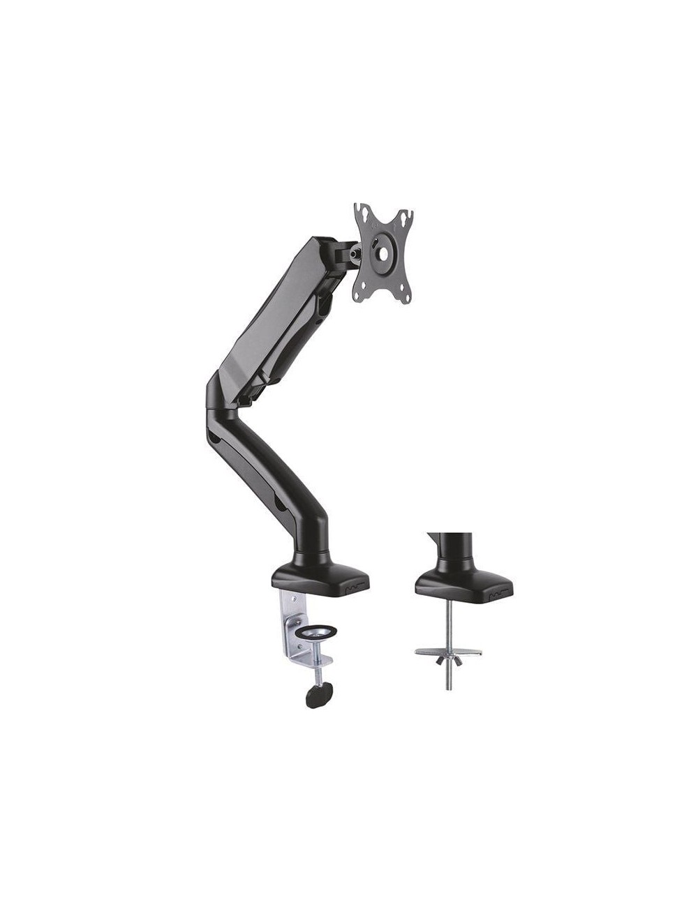 Soporte de Mesa con Contrapeso para Monitor Aisens DT27TSR-043/ Giratorio/ Inclinable/ hasta 9kg