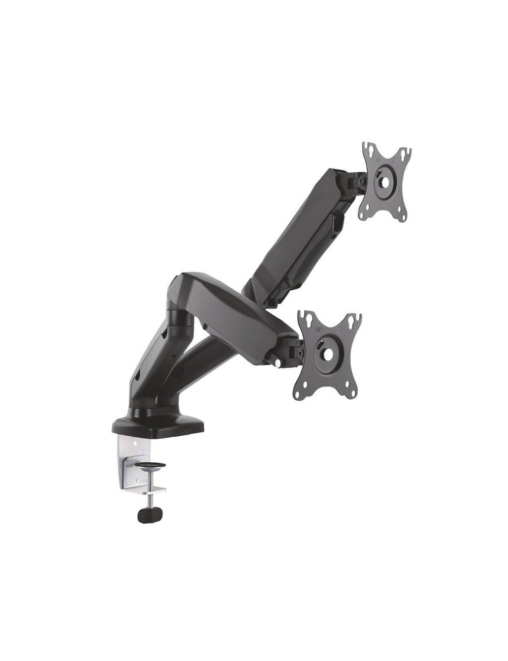 Soporte de Mesa con Contrapeso para 2 Monitores Aisens DT27TSR-045/ Giratorio/ Inclinable/ hasta 9kg