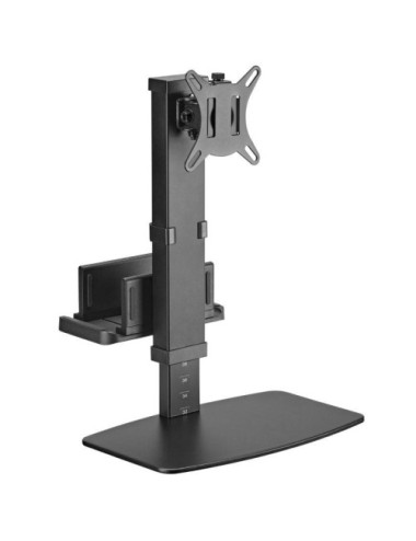 Soporte de Sobremesa para Monitor,TV y MiniPC Aisens DT32TSR-165/ Giratorio/ Inclinable/ hasta 8kg