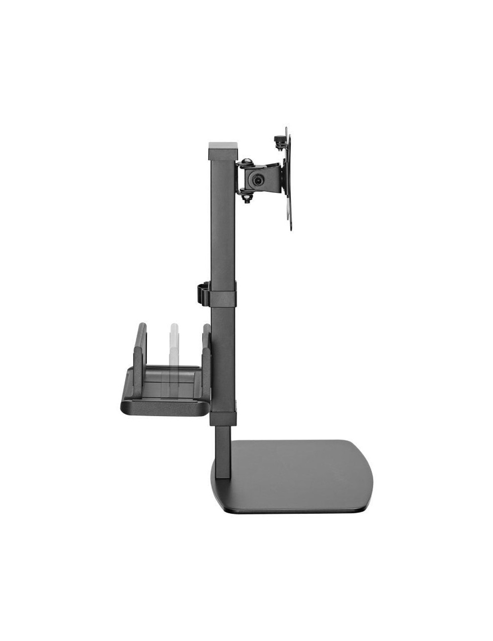 Soporte de Sobremesa para Monitor,TV y MiniPC Aisens DT32TSR-165/ Giratorio/ Inclinable/ hasta 8kg