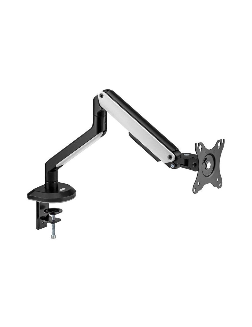 Soporte de Mesa Gaming con Contrapeso para Monitor Aisens DT32TSR-295/ Giratorio/ Inclinable/ hasta 9kg/ con Iluminación RGB