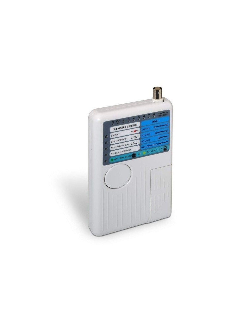 Tester Aisens A142-0313 para RJ11-RJ12-RJ45/ USB/ Coaxial