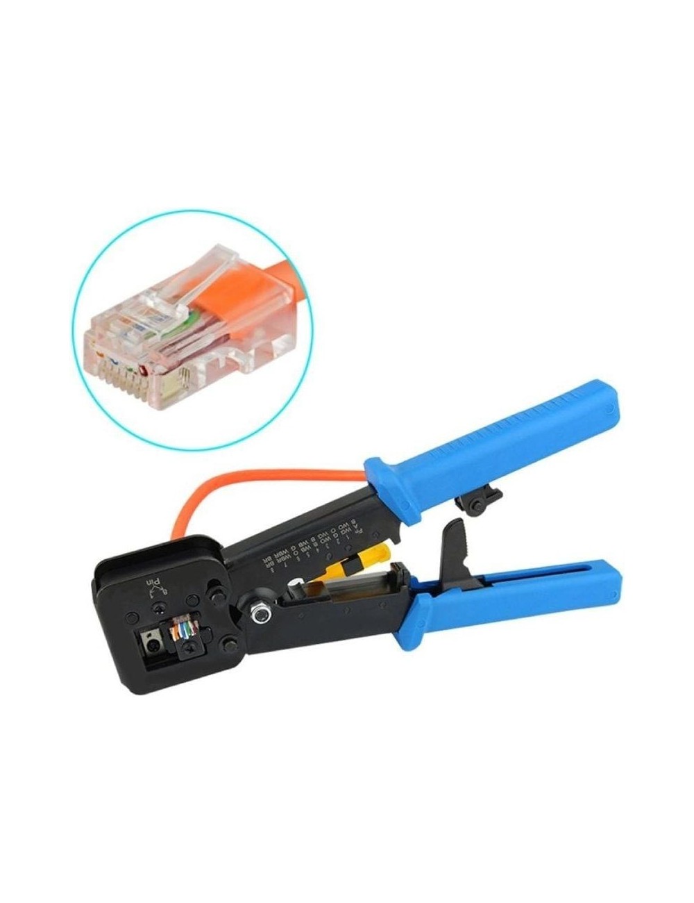 Crimpadora Phasak TD 016 FastCrimp para RJ11/ RJ12/ RJ45