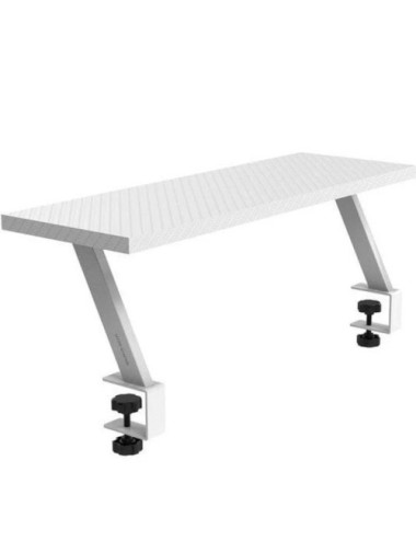 Soporte para Monitor Mars Gaming MGDS/ hasta 10 kg/ Blanco