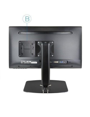 Soporte para miniPC VESA 100x100 TooQ TCCH0007-B/ hasta 3kg