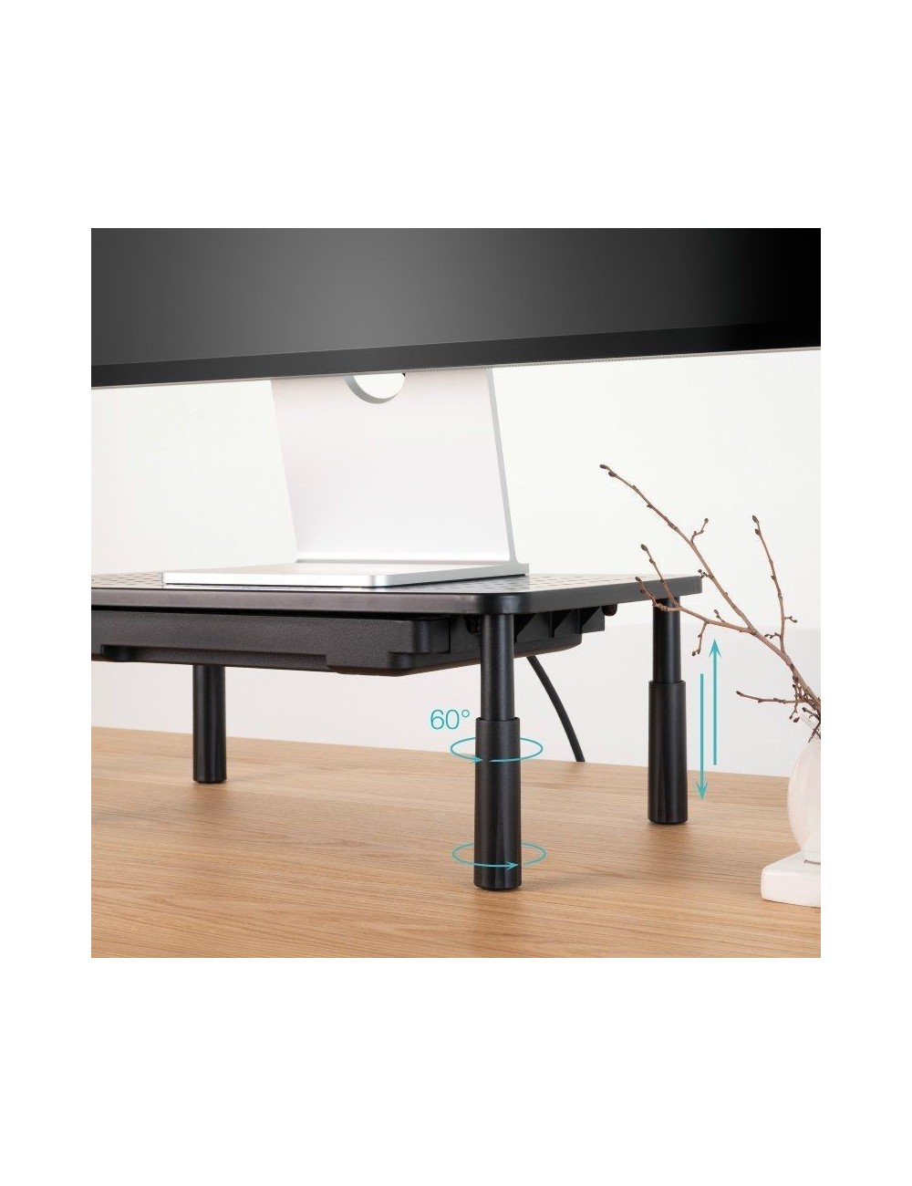 Soporte para Monitor TooQ TQMR087/ hasta 20kg