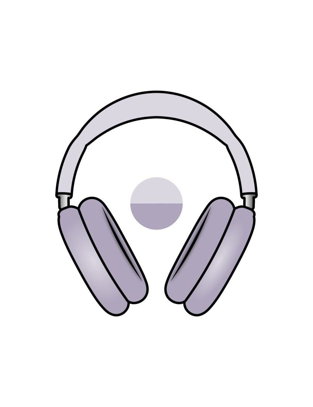 Auriculares Bluetooth Apple Airpods Max USB-C/ Púrpura