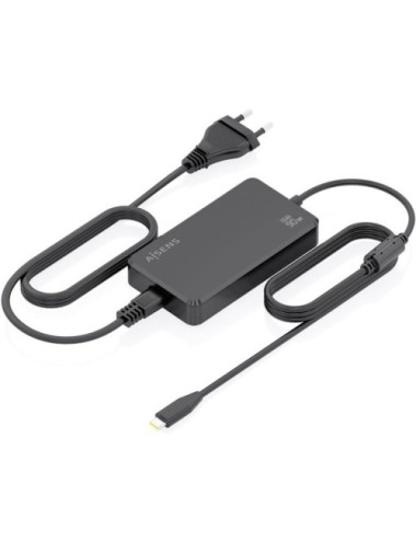 Cargador de Portátil GaN Aisens ASCH-1PD90D069-BK/ 1xUSB Tipo-C/ 90W/ Automático/ Voltaje 5-20V