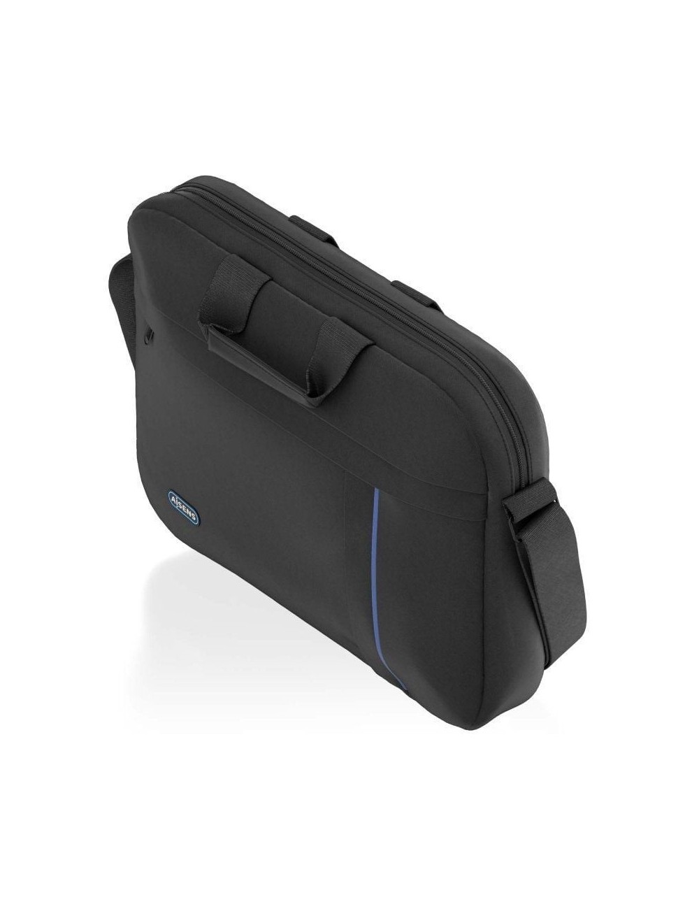Maletín Aisens ASBG-BC020-BK para Portátiles hasta 15.6'/ Negro