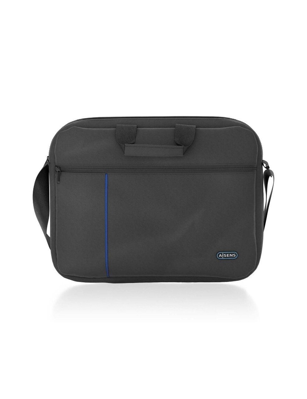 Maletín Aisens ASBG-BC021-BK para Portátiles hasta 15.6'/ Negro