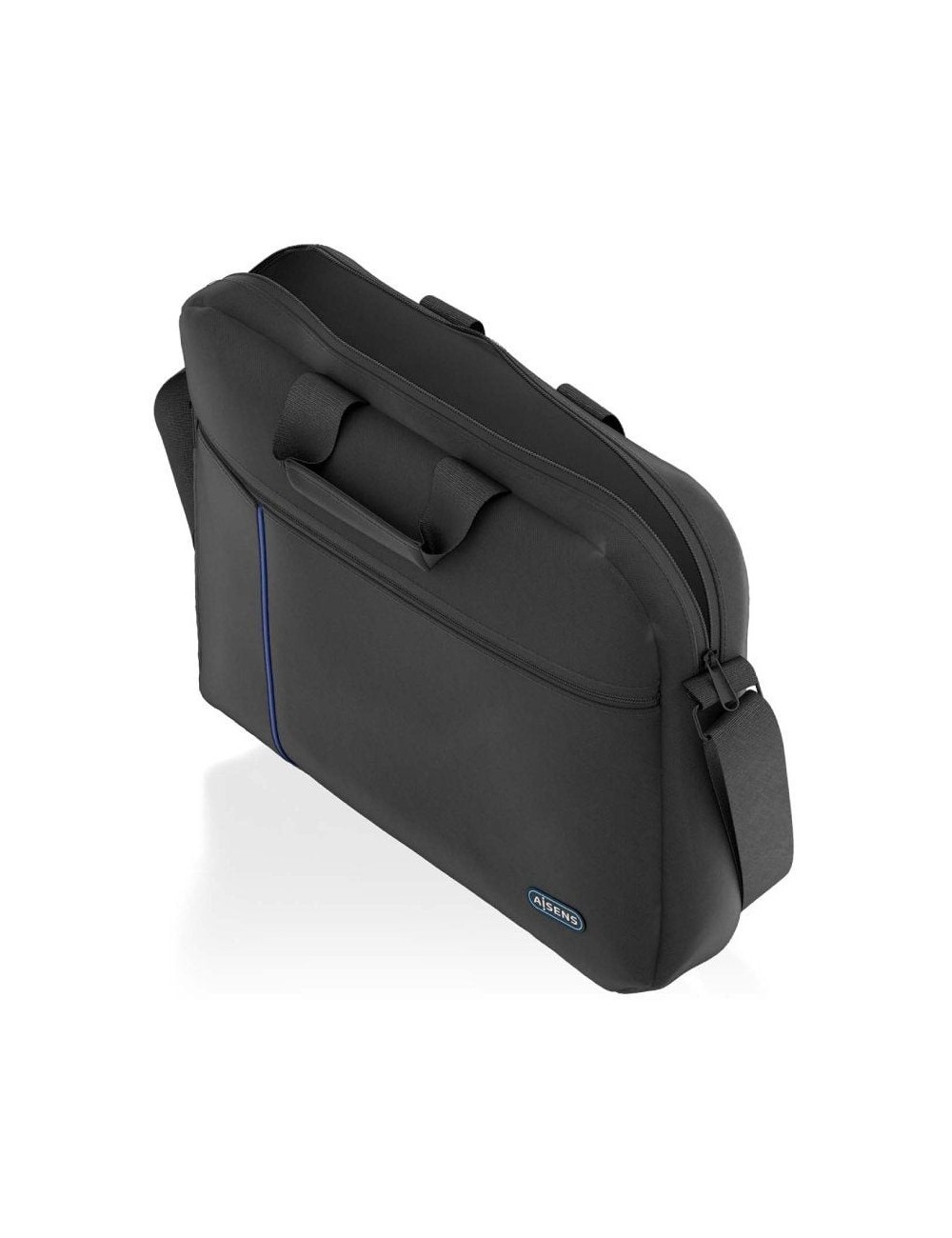 Maletín Aisens ASBG-BC021-BK para Portátiles hasta 15.6'/ Negro