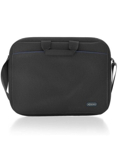 Maletín Aisens ASBG-BC024-BK para Portátiles hasta 15.6'/ Negro
