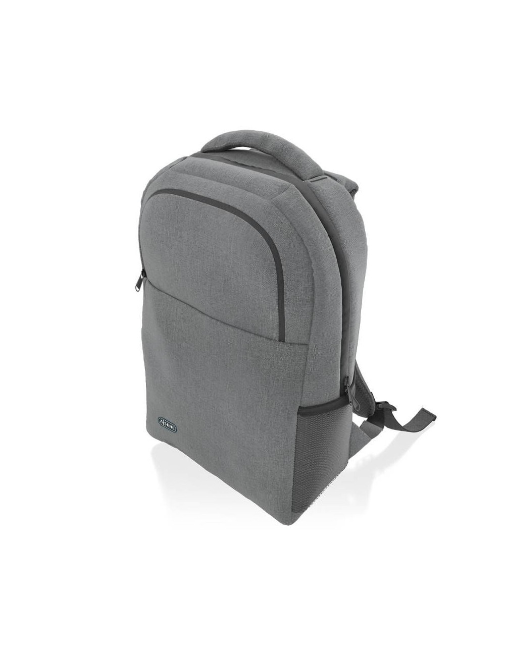 Mochila Aisens Premium ASBG-BP083-GR para Portátiles hasta 15.6'/ Gris
