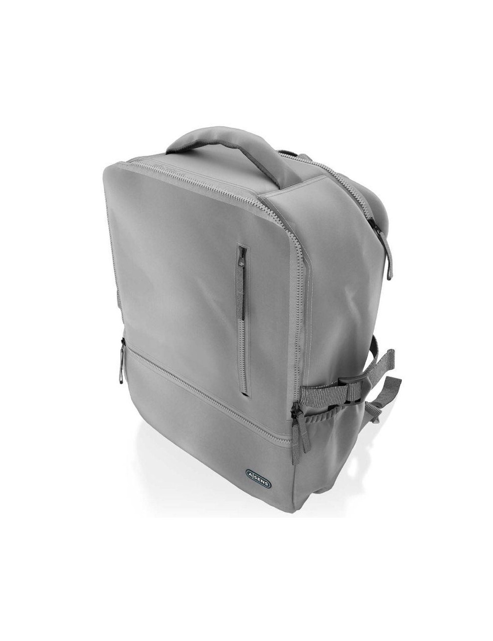 Mochila Aisens ASBG-BP087-GR para Portátiles hasta 15.6'/ Impermeable/ Gris