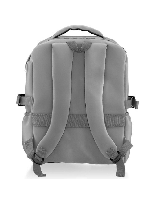Mochila Aisens ASBG-BP087-GR para Portátiles hasta 15.6'/ Impermeable/ Gris