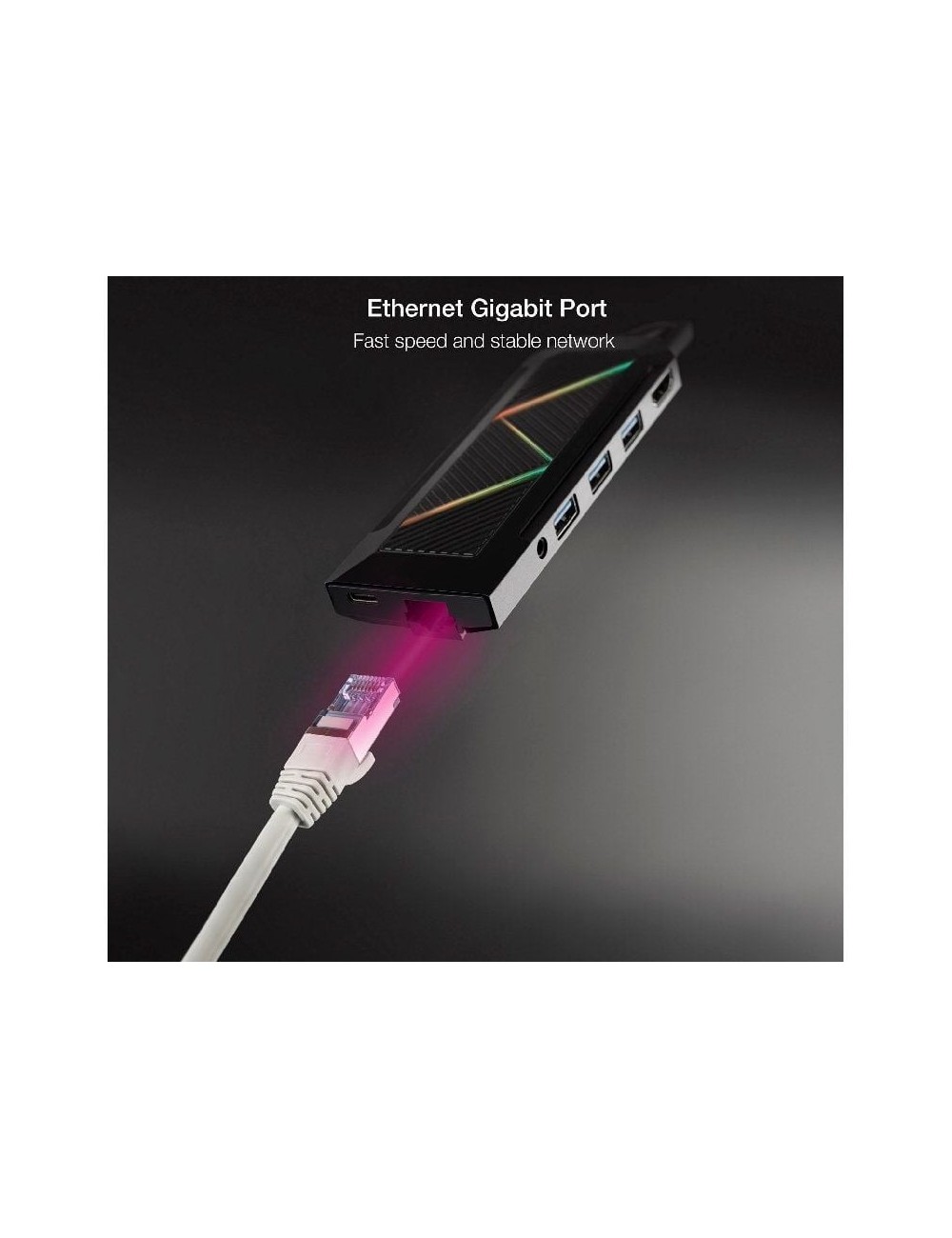 Docking USB Tipo-C Nanocable 10.16.0901/ 3xUSB/ 1xUSB Tipo-C PD/ 1xHDMI/ 1xRJ45/ 1xLector Tarjetas SD TF/ Audio