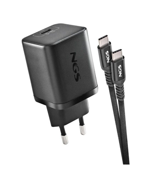 Cargador de Portátil GaN NGS BUD65W-AC para Acer/ 1xUSB Tipo-C/ 65W/ Automático/ 4 Conectores/ Voltaje 5-20V