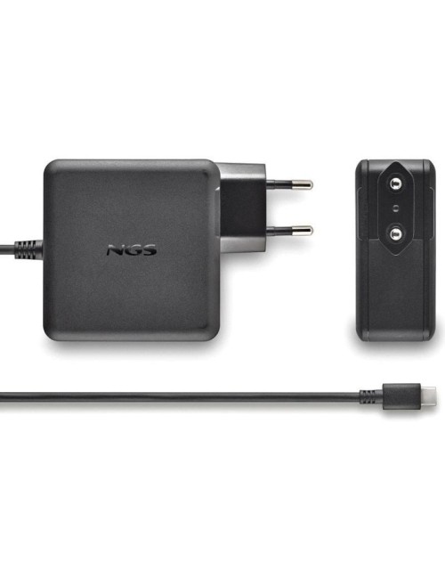 Cargador de Portátil GaN NGS GAN100W-C USB Tipo-C/ 100W/ Automático/ Voltaje 5-20V
