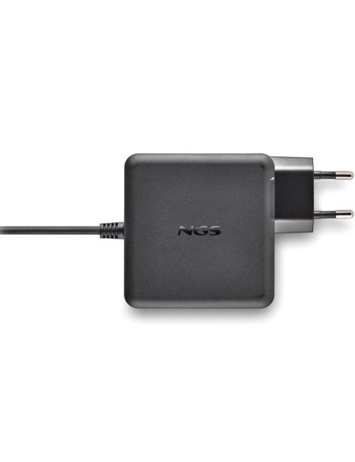 Cargador de Portátil NGS GAN 65W-C USB Tipo-C/ 65W/ Automático/ Voltaje 5-20V