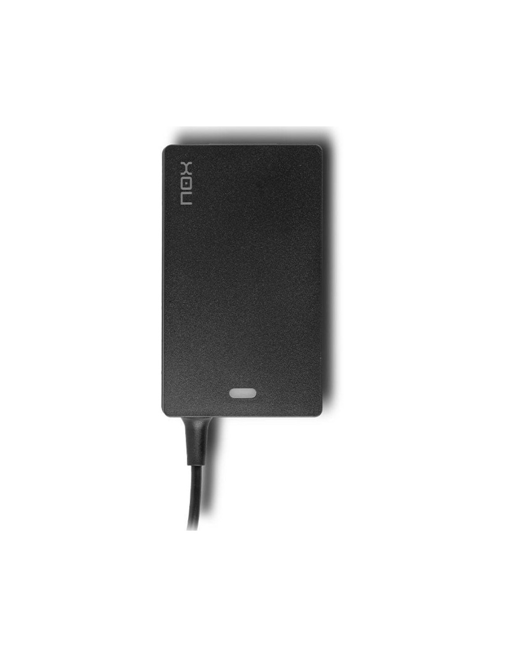 Cargador de Portátil Nox 65W/ 65W/ 1xUSB/ Automático/ 10 Conectores/ Voltaje 15-20V