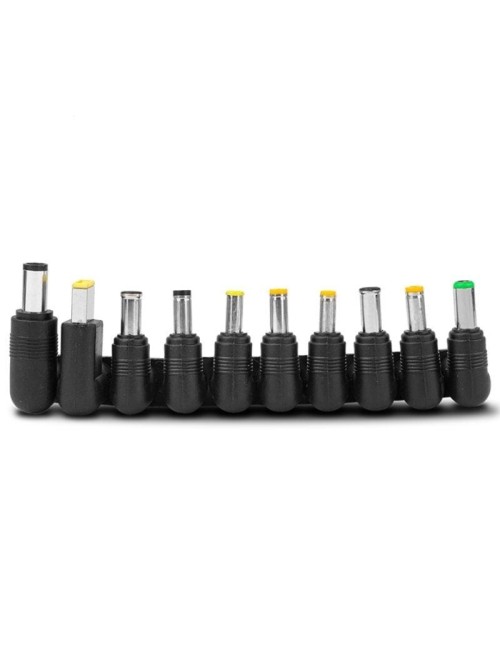 Cargador de Portátil Nox 65W/ 65W/ 1xUSB/ Automático/ 10 Conectores/ Voltaje 15-20V