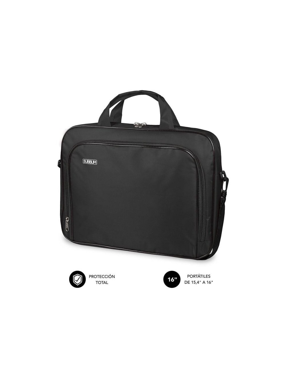 BOSSA PER PORTATIL SUBBLIM OXFORD 15.4-16" COLOR NEGRE