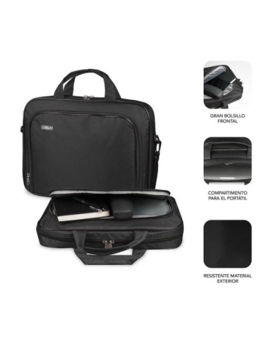 BOSSA PER PORTATIL SUBBLIM OXFORD 15.4-16" COLOR NEGRE
