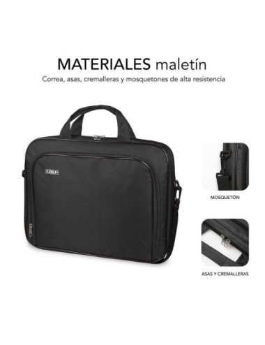 BOSSA PER PORTATIL SUBBLIM OXFORD 15.4-16" COLOR NEGRE