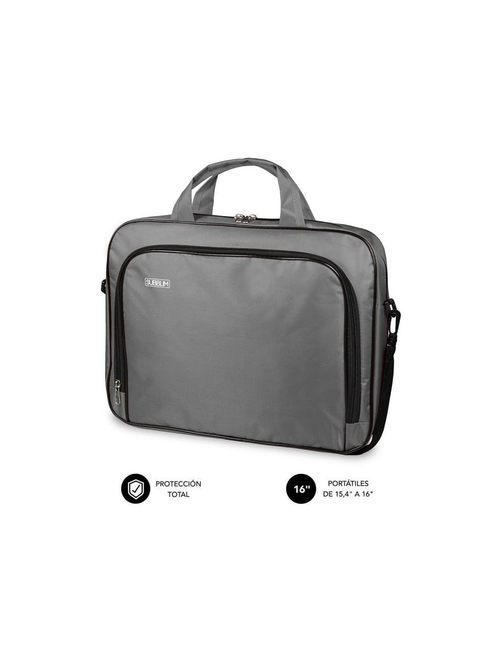 BOSSA SUBBLIM OSXFORD LAPTOP BAG 15 4-16" GRIS