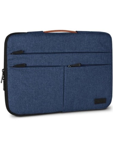 Funda Subblim Air Padding 360 Sleeve para Portátiles hasta 15.6'/ Azul