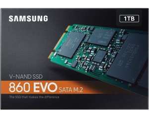DISC DUR SSD SAMSUNG 860 EVO M.2 ( SATA ) 1TB ( MZ-N6E1T0BW )