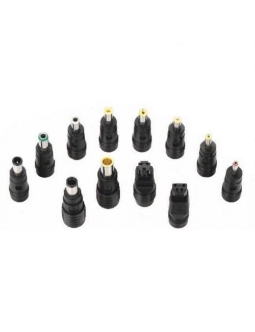 Cargador de Portátil TooQ TQLC-100BS01M/ 1xUSB/ 100W/ Manual/ 12 Conectores/ Voltaje 12-24V