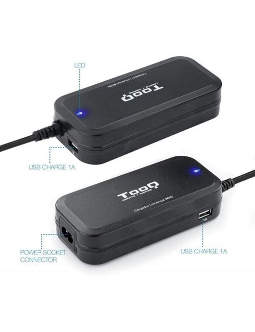 CARREGADOR UNIVERSAL TOOQ(TQLC-90)