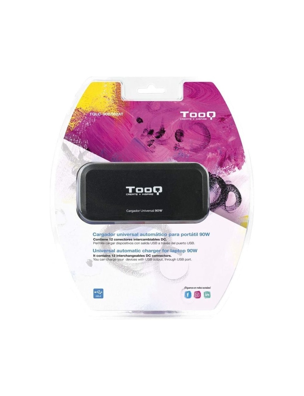 CARREGADOR UNIVERSAL TOOQ(TQLC-90)