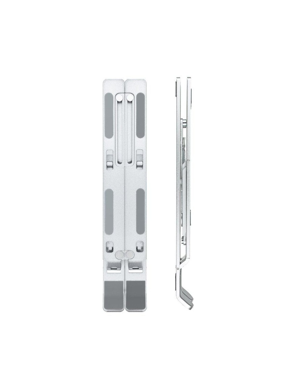 Soporte TooQ TQLRS0035-AL para Portátil/ Tablet hasta 15'/ Plata