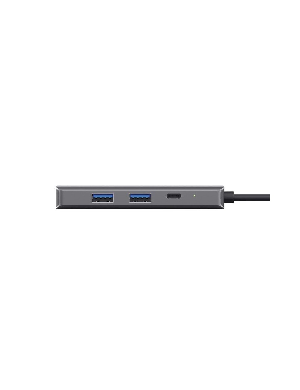 Docking USB Tipo-C Trust Dalyx/ 2xUSB/ 2xUSB Tipo-C/ 1xHDMI 4K/ 1xRJ45/ Gris