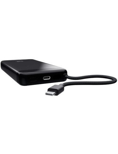 Batería Externa/Powerbank Trust Fiera 20000mAh/ 20W/ Incluye Cable USB Tipo-C