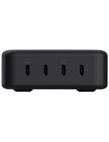 Cargador de Pared GaN Trust Maxo/ 4xUSB Tipo-C/ 240W/ Automático/ Voltaje 5-20V