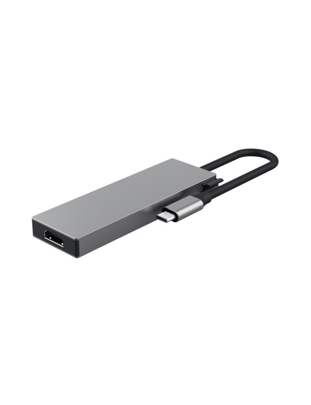 Docking USB Tipo-C Trust Dalyx/ 2xUSB/ 1xHDMI 4K/ 2xUSB Tipo-C/ Gris