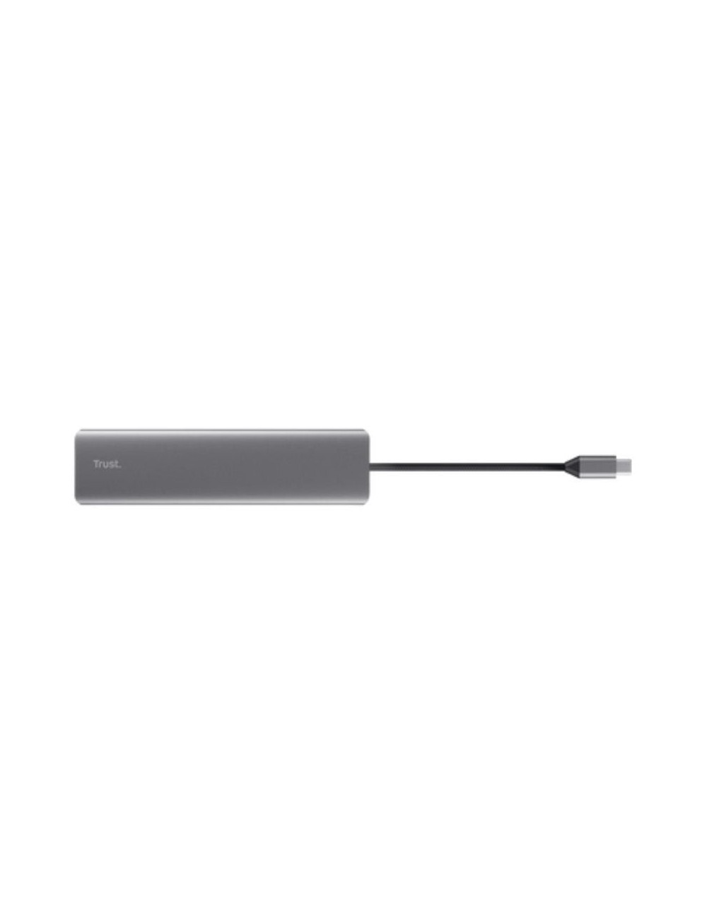 Docking USB Tipo-C Trust Dalyx/ 2xUSB/ 2xHDMI 4K/ 1xDisplayPort/ 1xUSB Tipo-C PD/ Gris