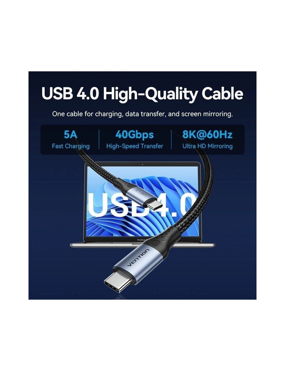 Docking USB Tipo-C Vention TPWH0/ 2xHDMI 4K/ 1xDisplayPort/ 3xUSB/ 2xUSB Tipo-C/ 1xUSB Tipo-C PD/ 1xRJ45/ 1xLector Tarjetas/ Gri