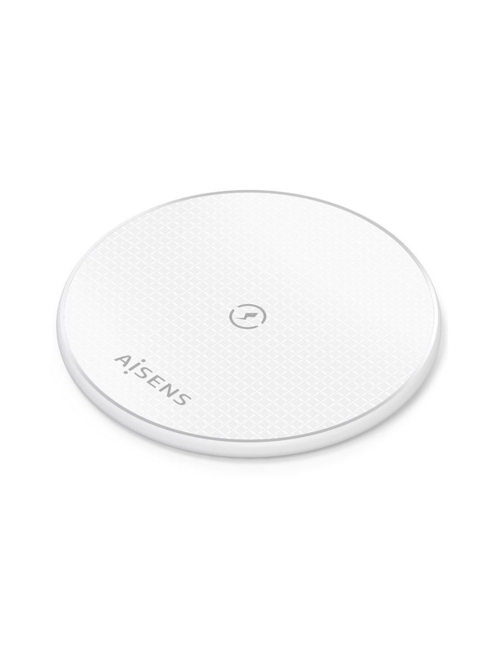 Base de carga Inalámbrica Aisens ASCH-15W1WC057-W/ 15W/ Blanco