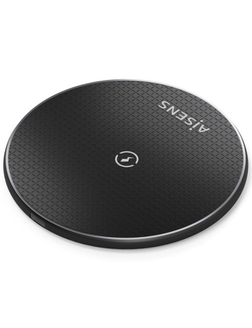 Base de carga Inalámbrica Aisens ASCH-15W1WC058-BK 15W/ Negro