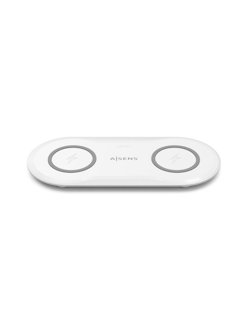 Base de carga Inalámbrica Aisens ASCH-15W2WC059-W/ 15W/ Blanco